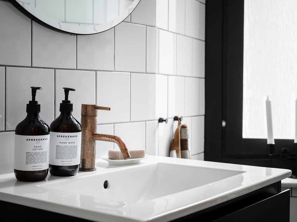 温馨瑞典公寓 | 不同空间的和谐色彩搭配-25