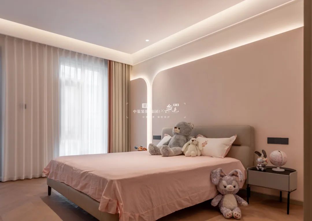 550㎡现代中式别墅丨中策装饰-49