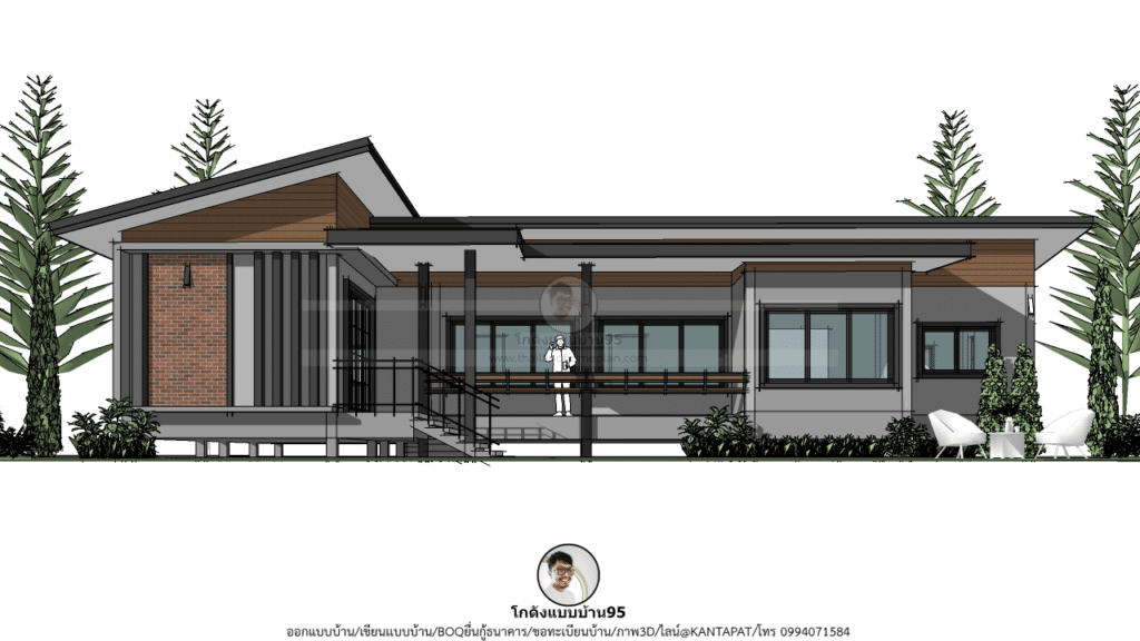 P  2403单层现代工业风底层架空住宅设计丨KODANG BAAB BAAN 95（推测为网站相关主体）-11