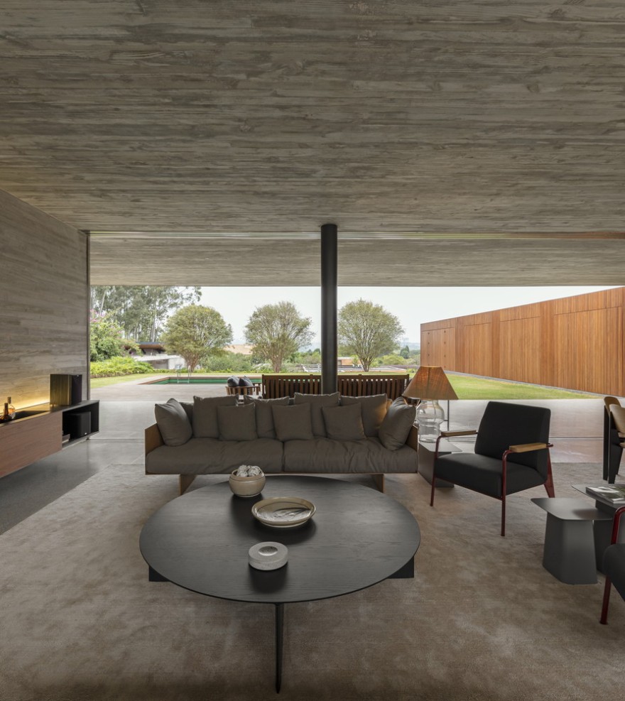 巴西 Pasqua House | 私密与公共空间的完美交融-37