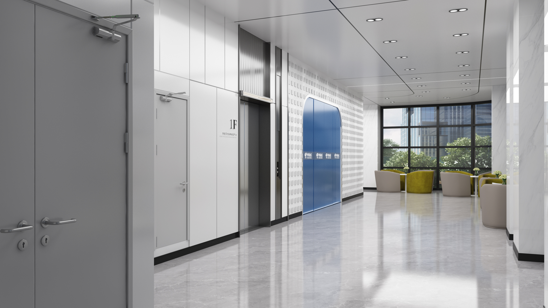 中国电信京津冀大数据产业园算力调度指挥中心展厅-25