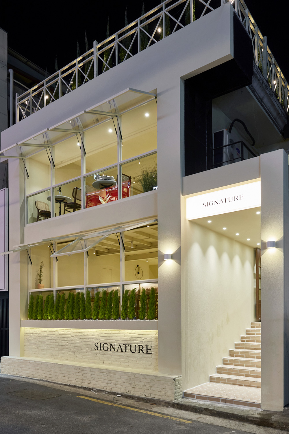 首尔 80 平高级设计咖啡厅-24