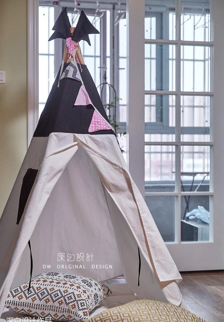 深白设计丨平层丨【深白作品】春末时光-11