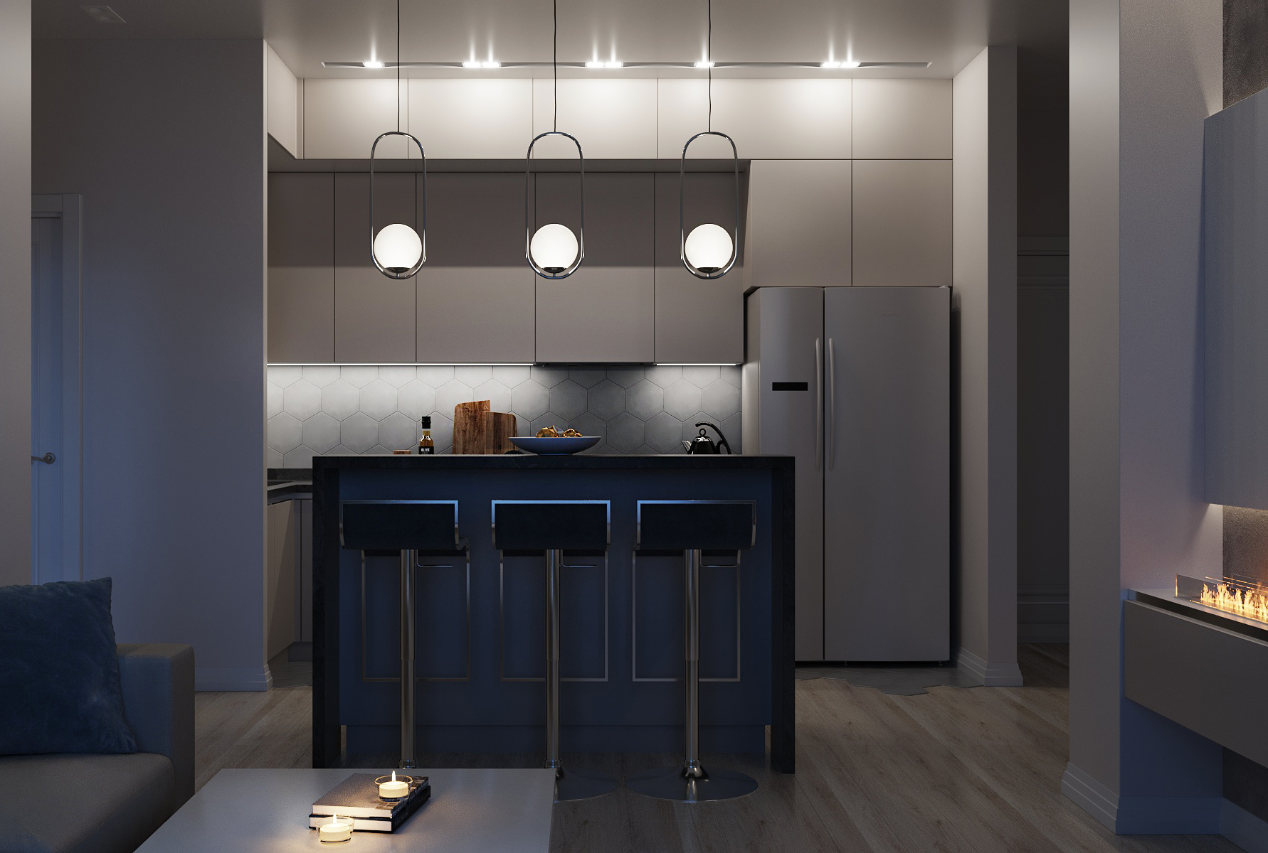 ЖК Ньютон公寓工作室室内设计丨俄罗斯车里雅宾斯克丨娜塔莉亚·布赫涅娃-25