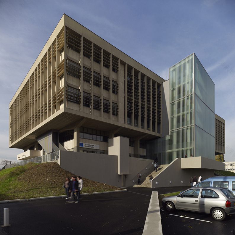 里昂一大科学大学图书馆改造项目丨法国丨AFAA Architecture,菲利普·奥达尔,马克·法瓦罗-0