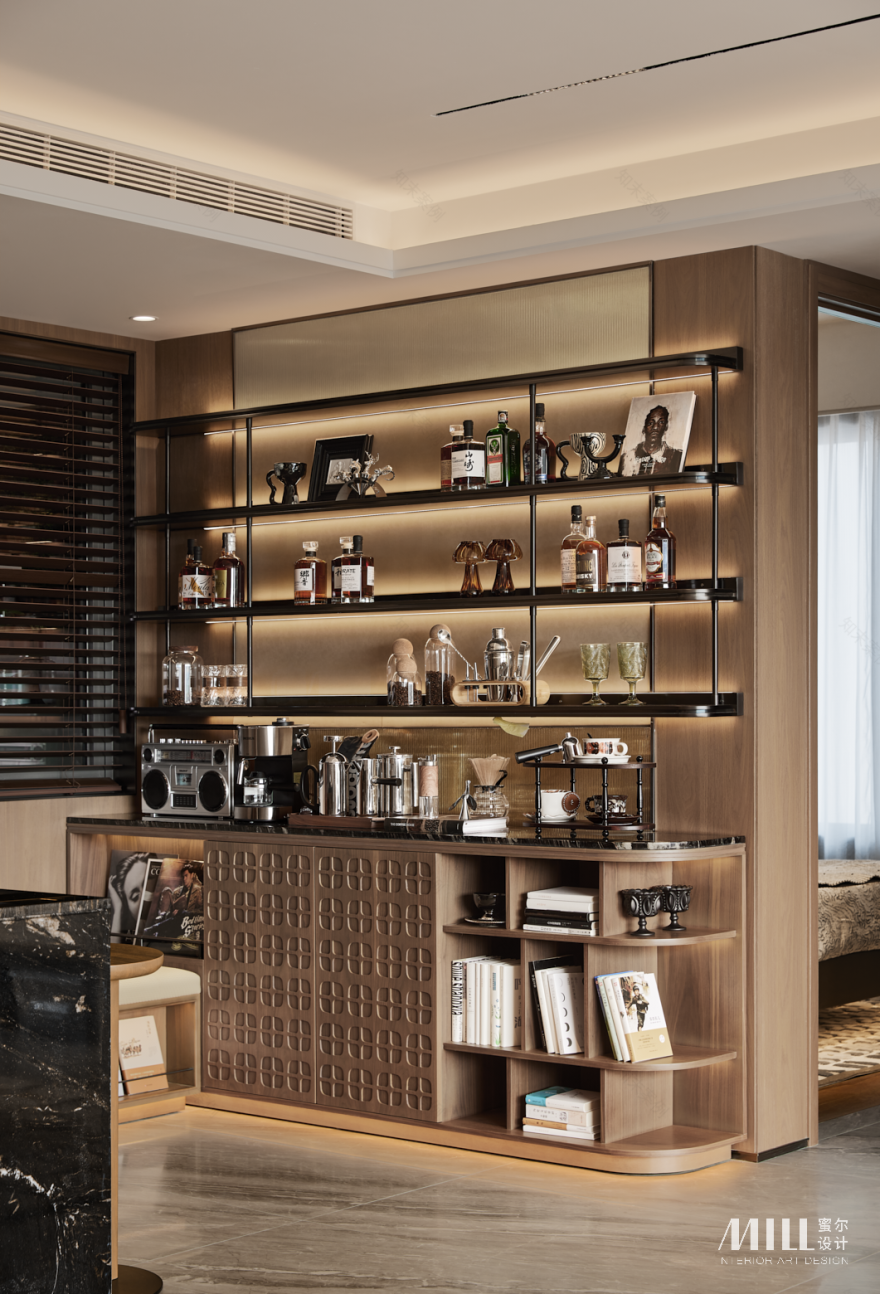 蜜尔设计 | 成都万科·锦上扬华115m²&125m²&143m²样板间-9