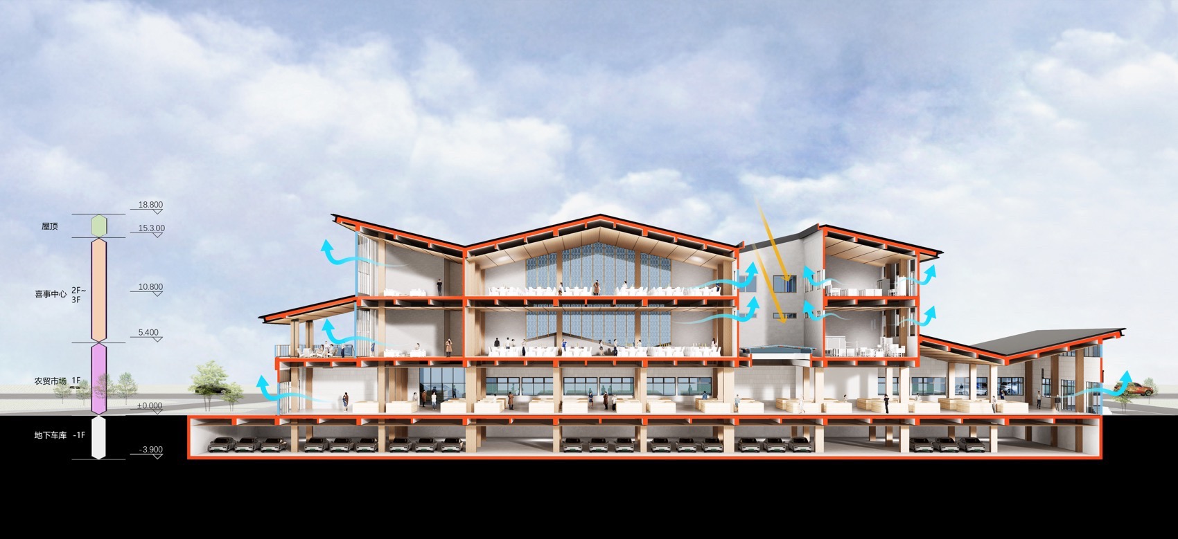 苏州千灯石浦邻里集市及喜宴中心，江苏 / UDG 有关工作室-30