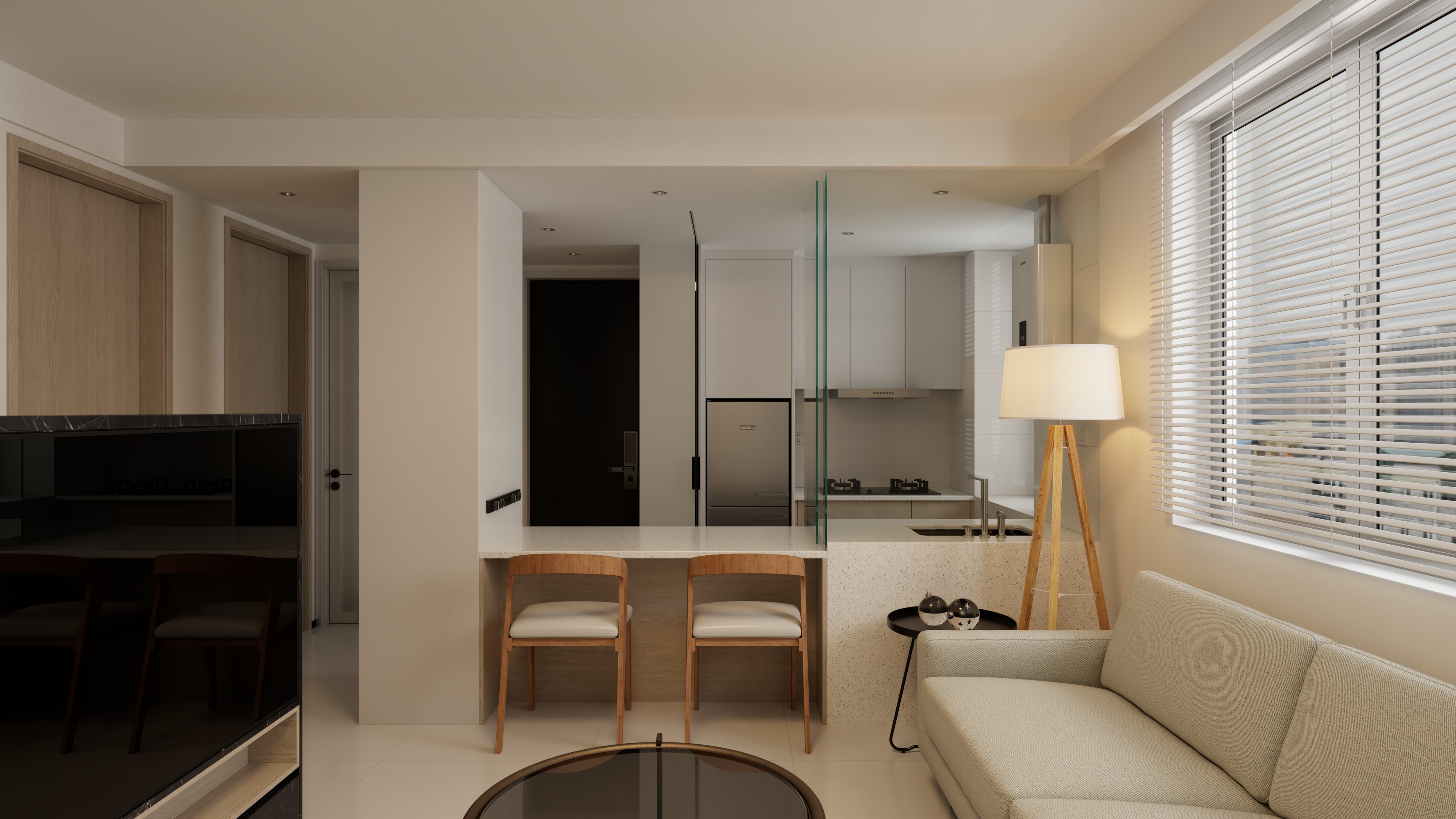 小户型改造丨imsoom 御思设计-8