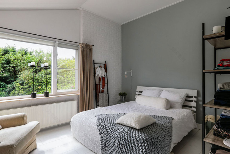 荷兰现代木梁住宅设计-19