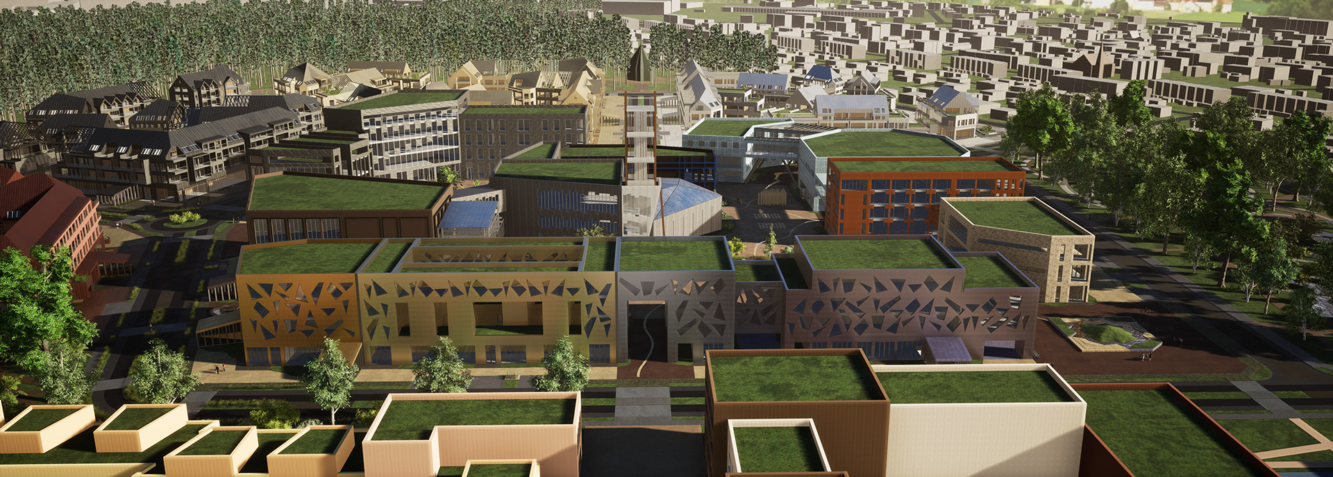 高密度和低层多功能木结构住宅区丨波兰比得哥什丨Damian Dominiczak-216