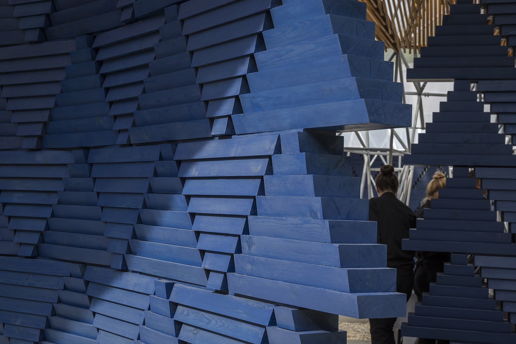 蛇形展厅2017，伦敦 / Kéré Architecture-62