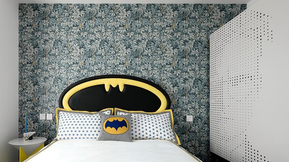 幸福格调平层家居,克莱因蓝帝国黄的时尚盛宴-39