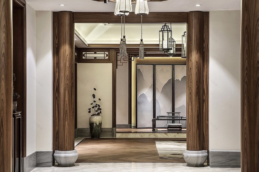 汕头龙光御海天禧大独栋V1别墅样板房 创域设计-43