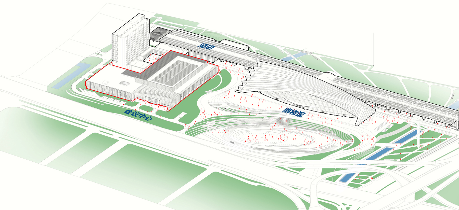 盐城国际会议中心丨中国盐城丨上海都设营造建筑设计事务所有限公司等-15
