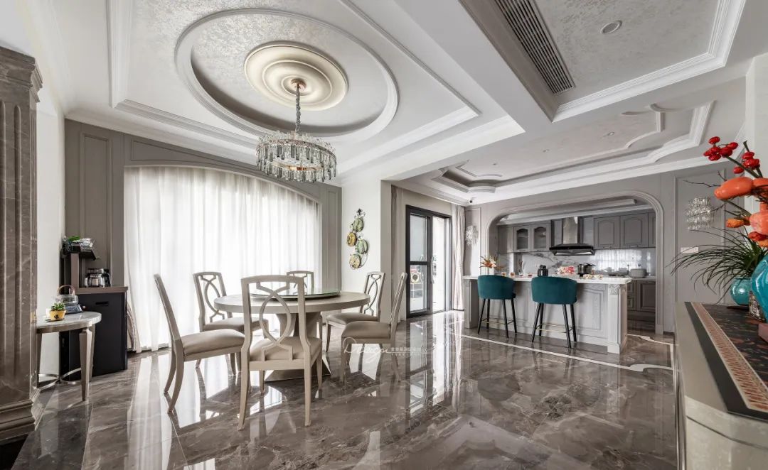 半山御府 500㎡美式轻奢丨杨智鹏,吴静-35