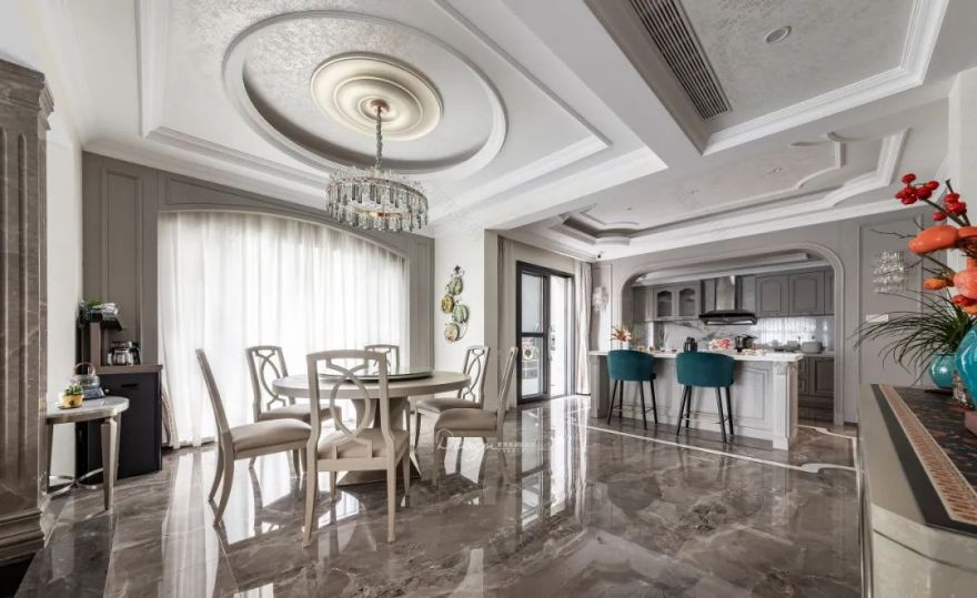 半山御府 500㎡美式轻奢丨杨智鹏,吴静-35