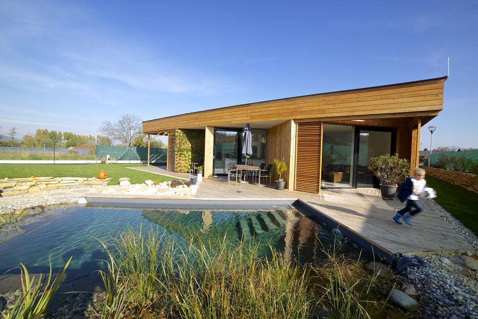 奥地利斯洛伐克边境低能耗木结构住宅-25