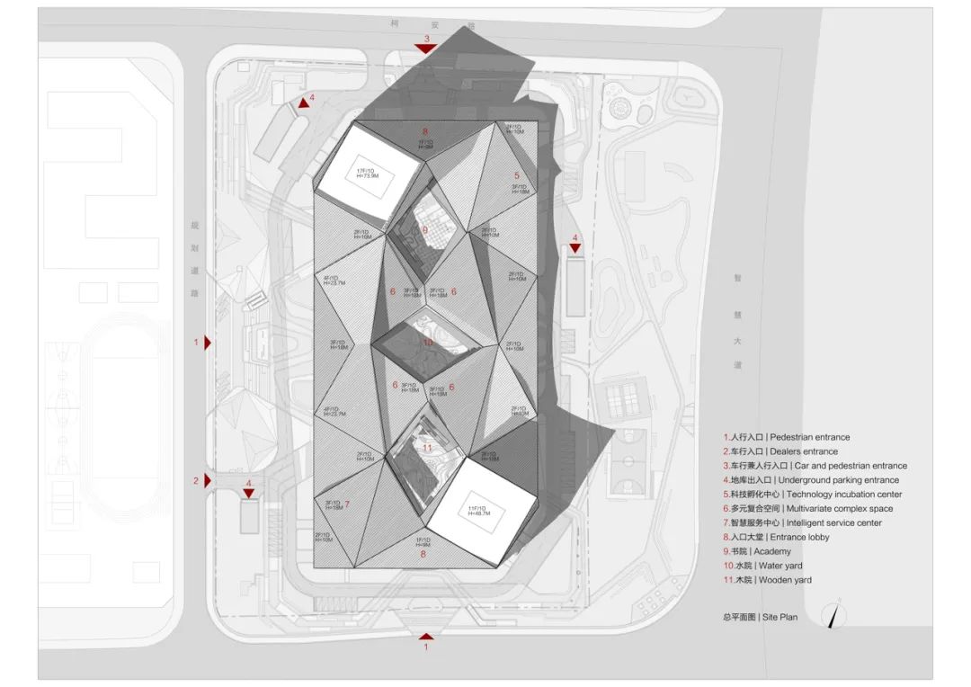 衢州智慧新城数字经济产业园丨中国衢州丨零壹城市建筑事务所-67