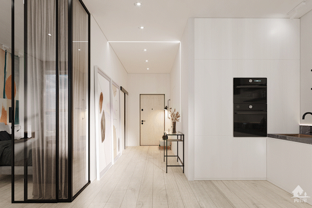 时尚舒适公寓设计丨乌克兰丨Lera Dzherely-0