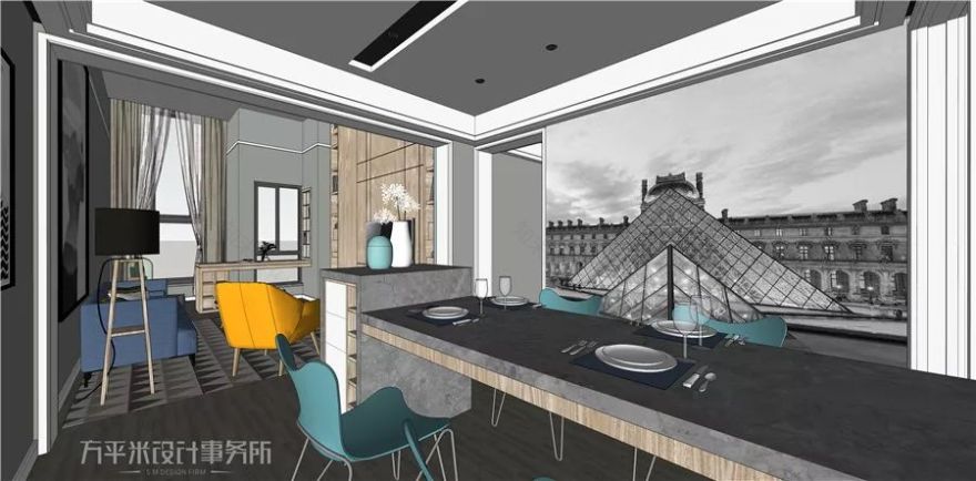 110 平挑高空间现代简洁设计,IT 夫妇的舒适家居-23