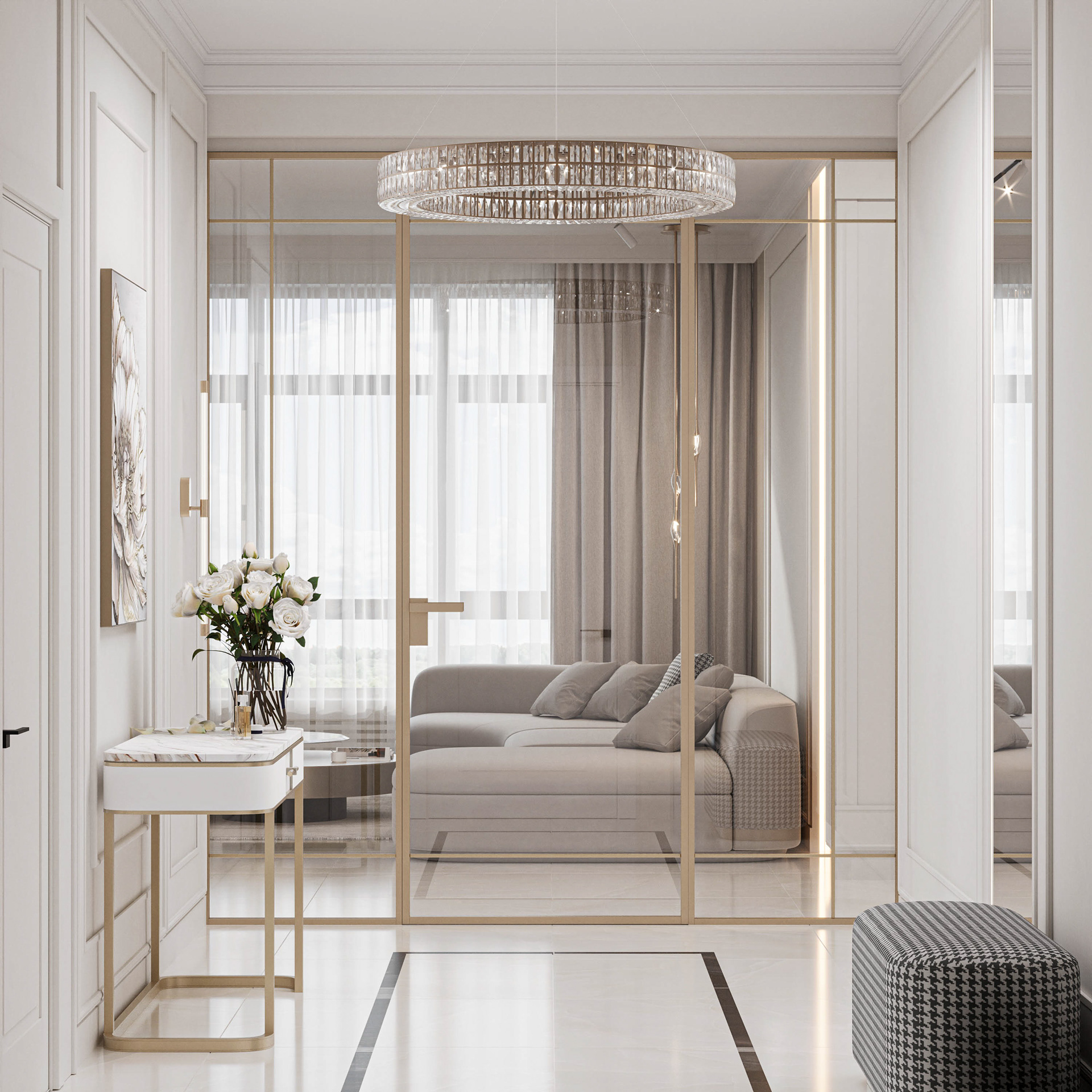 220平米两层住宅室内设计-6