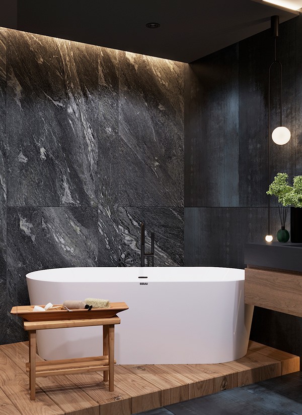 Studio | Buro2D 俄罗斯 黑色公寓-30