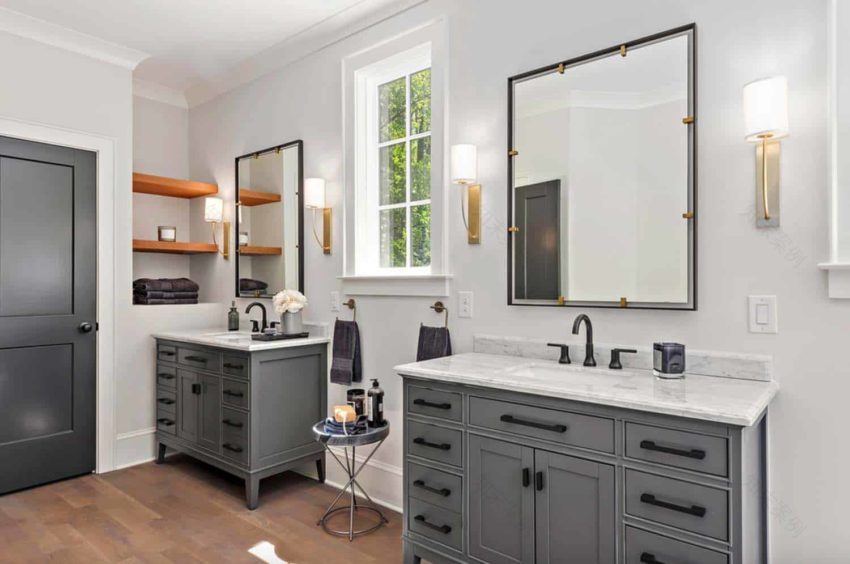 Pike Properties build stunning Modern Farmhouse in the sprawling countrysides of North Carolina 派克地产在北卡罗莱纳州广阔的乡村建造了令人叹为观止的现代农场。-5