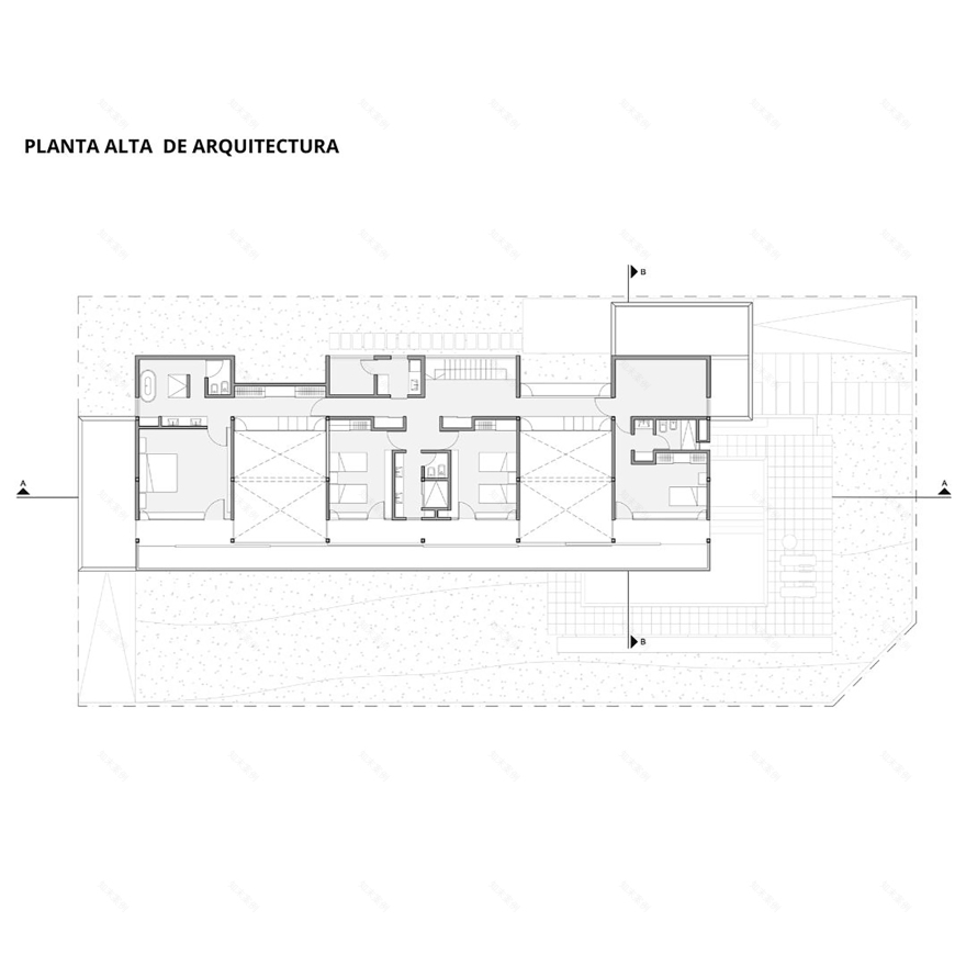 La Reserva社区独栋住宅丨阿根廷布兰卡港丨Vagón Arquitectura-32