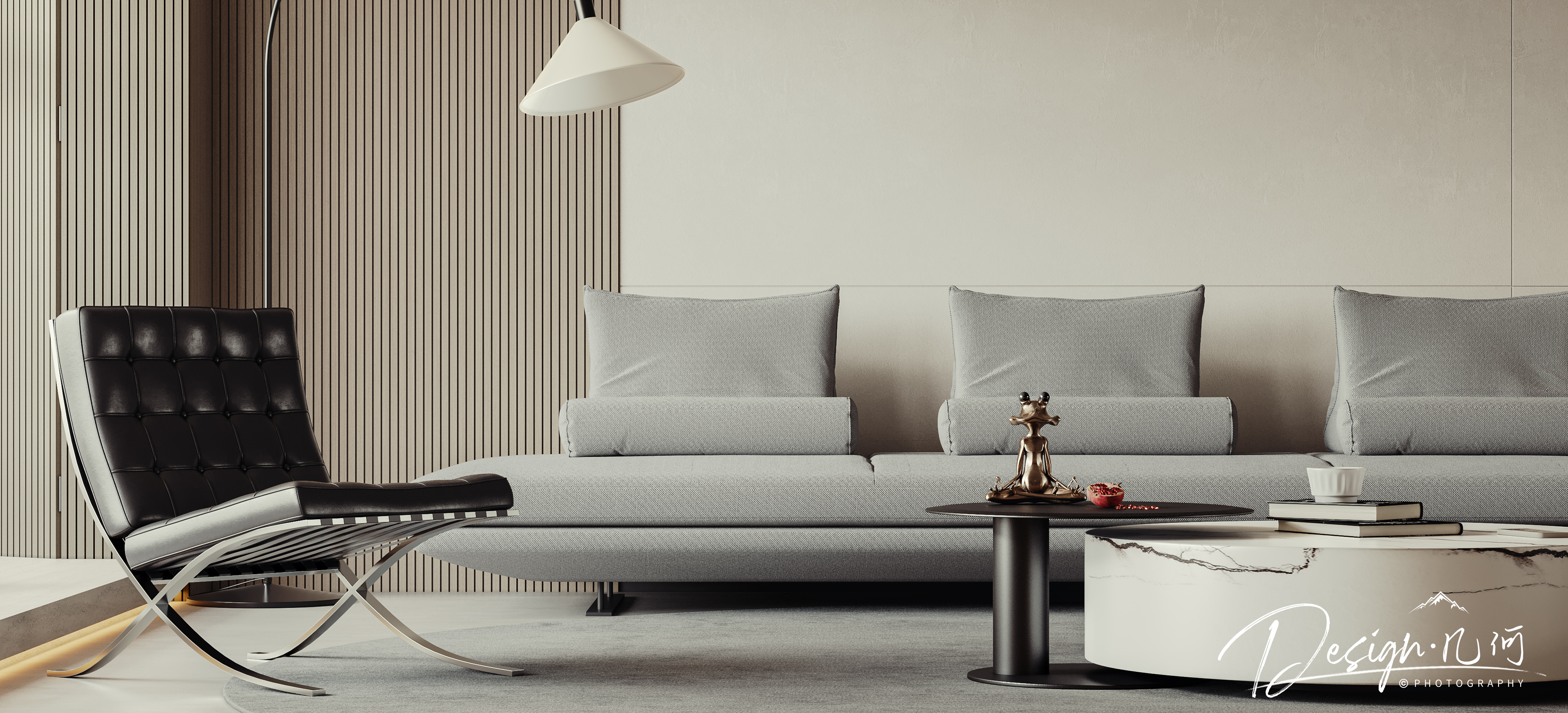 几何空间视觉表现 | 华润瑞府现代风-12