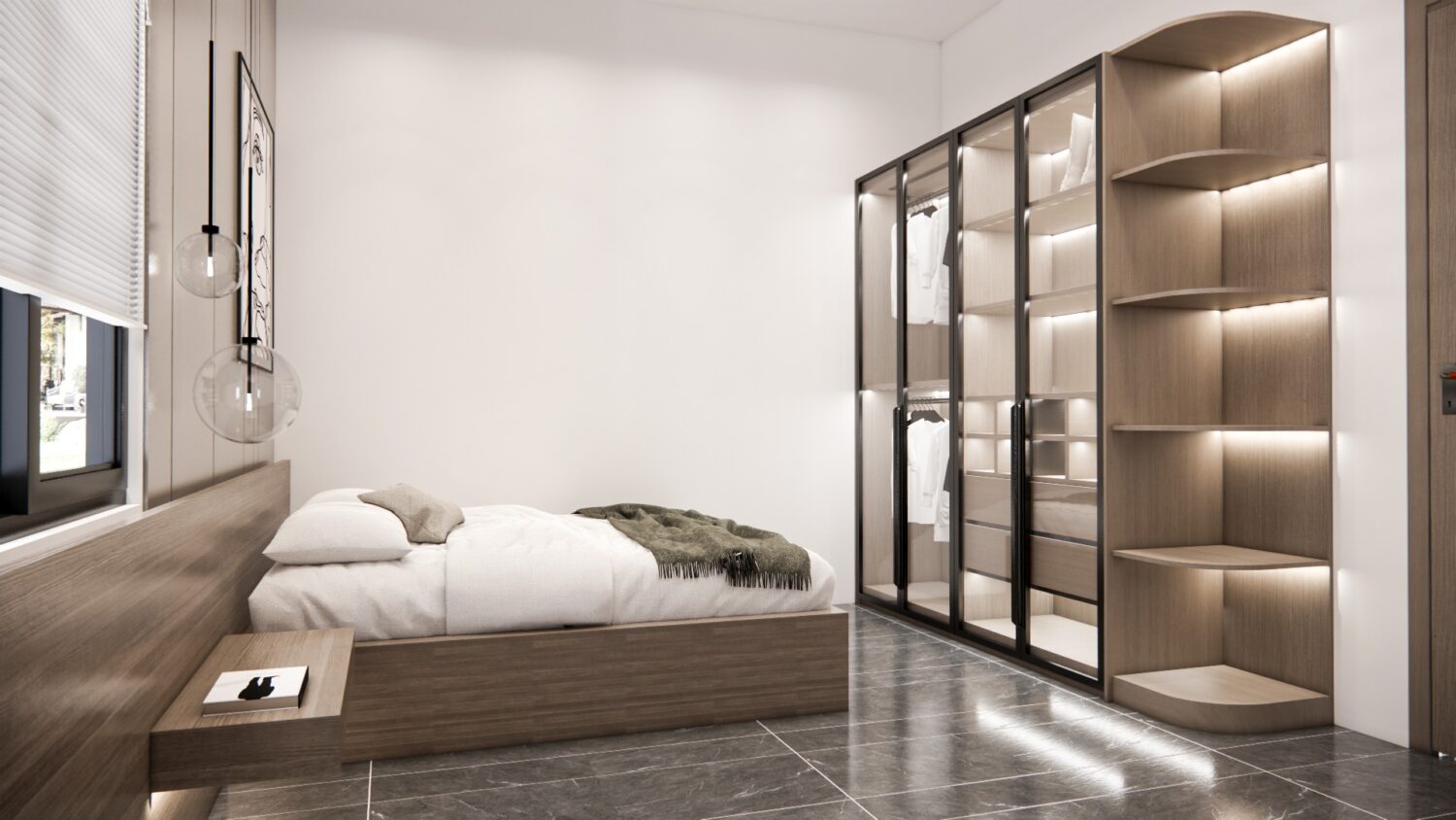 Sketchup卧室室内模型丨Quan Viet Hoang-2