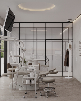 牙科诊所及01号牙科诊疗室设计丨匈牙利布达佩斯丨Matveeva Yana与Kutsina Design