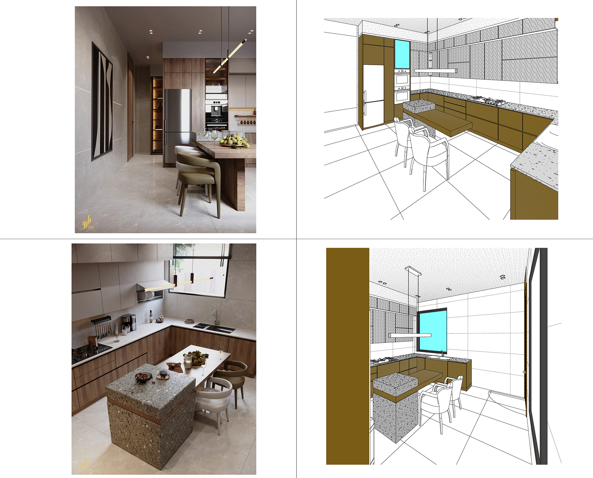 RA 住宅  室内套餐丨沙特阿拉伯丨Bariq Consultants-45