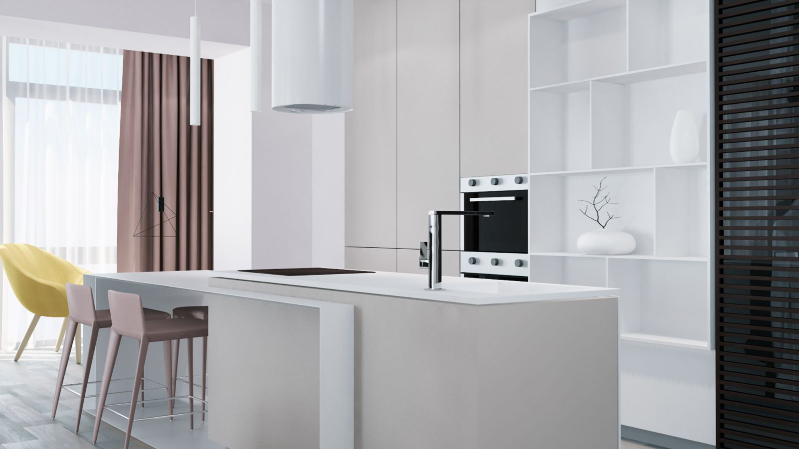 “Метр”公寓室内设计项目丨安德烈·戈尔丁斯基设计工作室-6