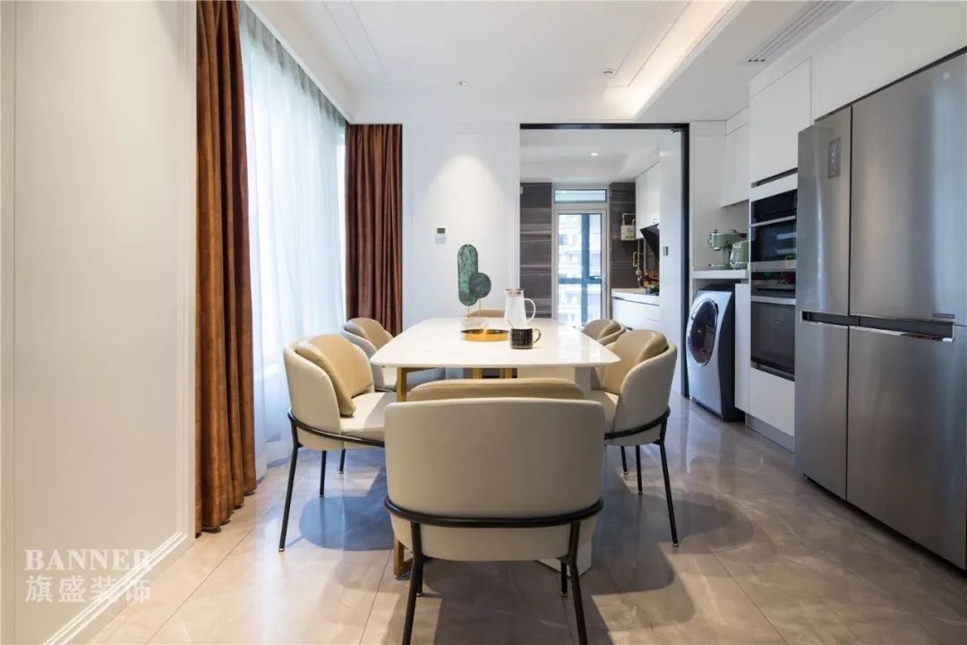 180㎡四室改两室，现代风格打造宜居生活-26