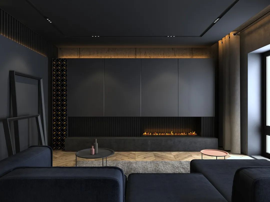 深色家居设计,低调奢华的美感-20