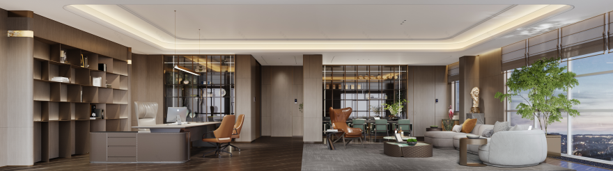 高端会所设计丨中国榆林丨郑合建筑设计咨询(西安)有限公司-7