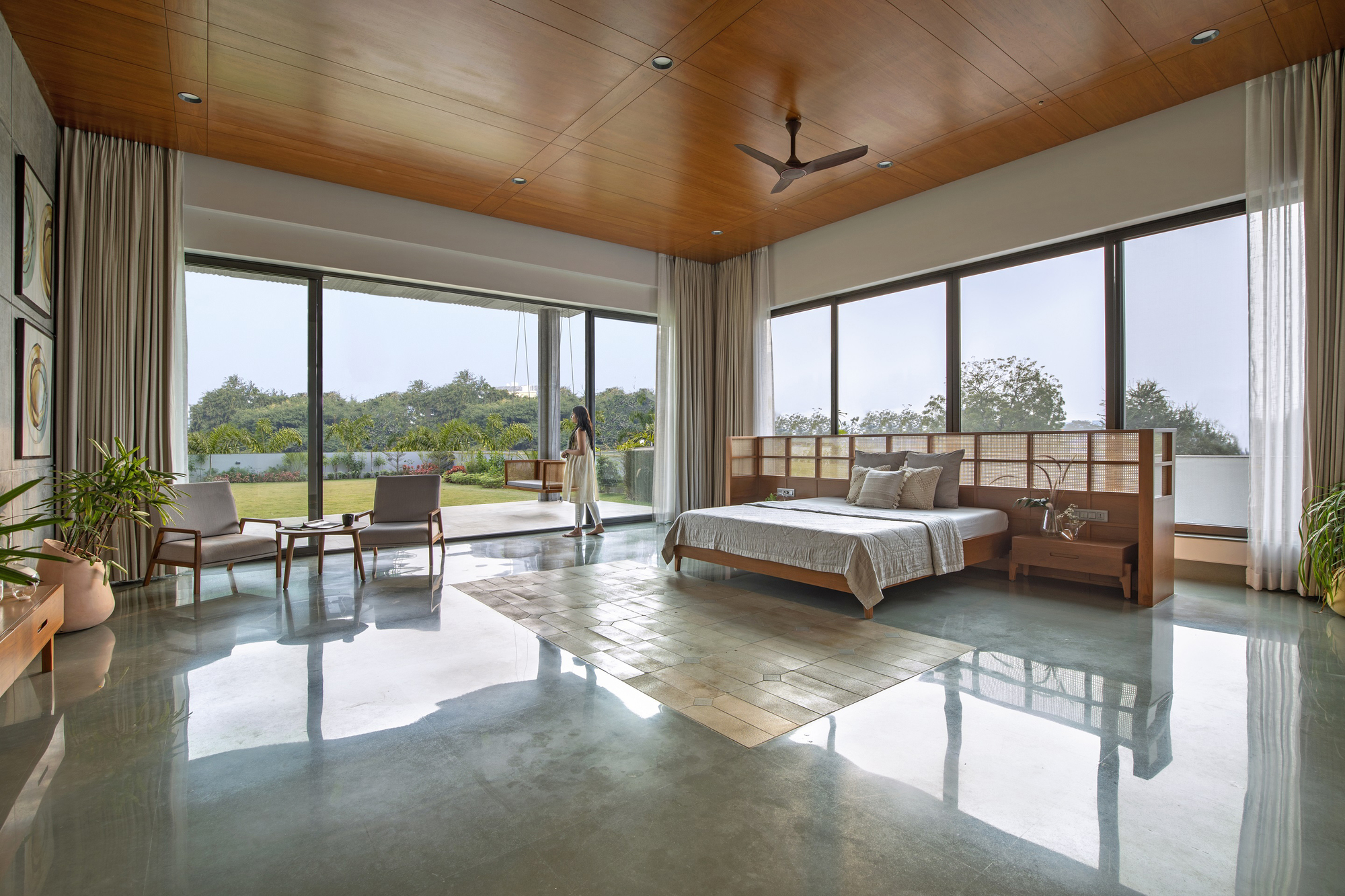 马德维利亚 混凝土房屋丨印度丨K.N.Associates-29