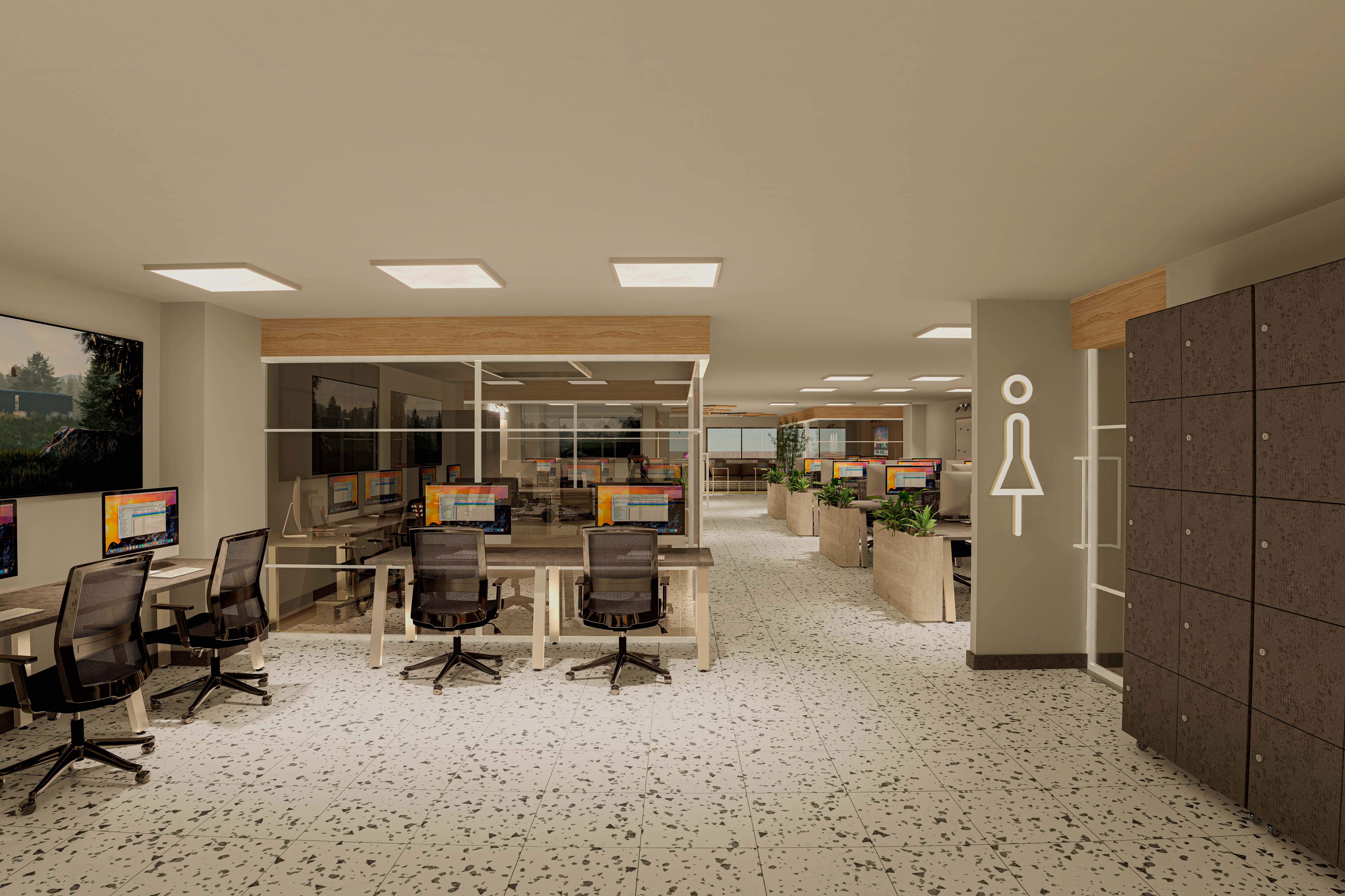 Renders de oficina - CODE-CRAFT-5