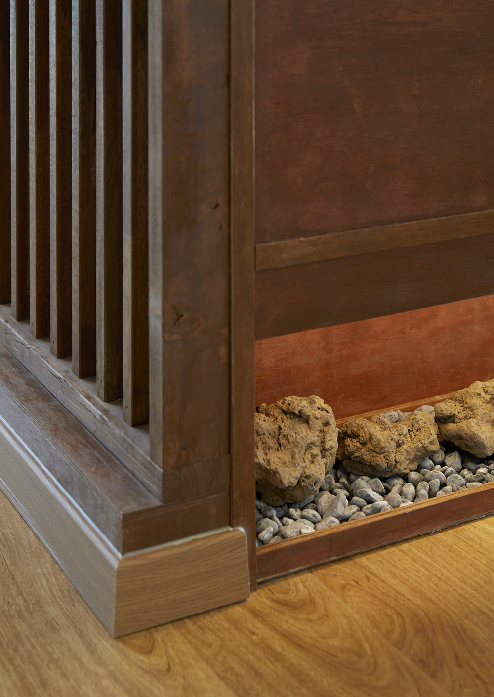 白色与木质的碰撞 | 50 平米瑜伽空间的极简设计-24