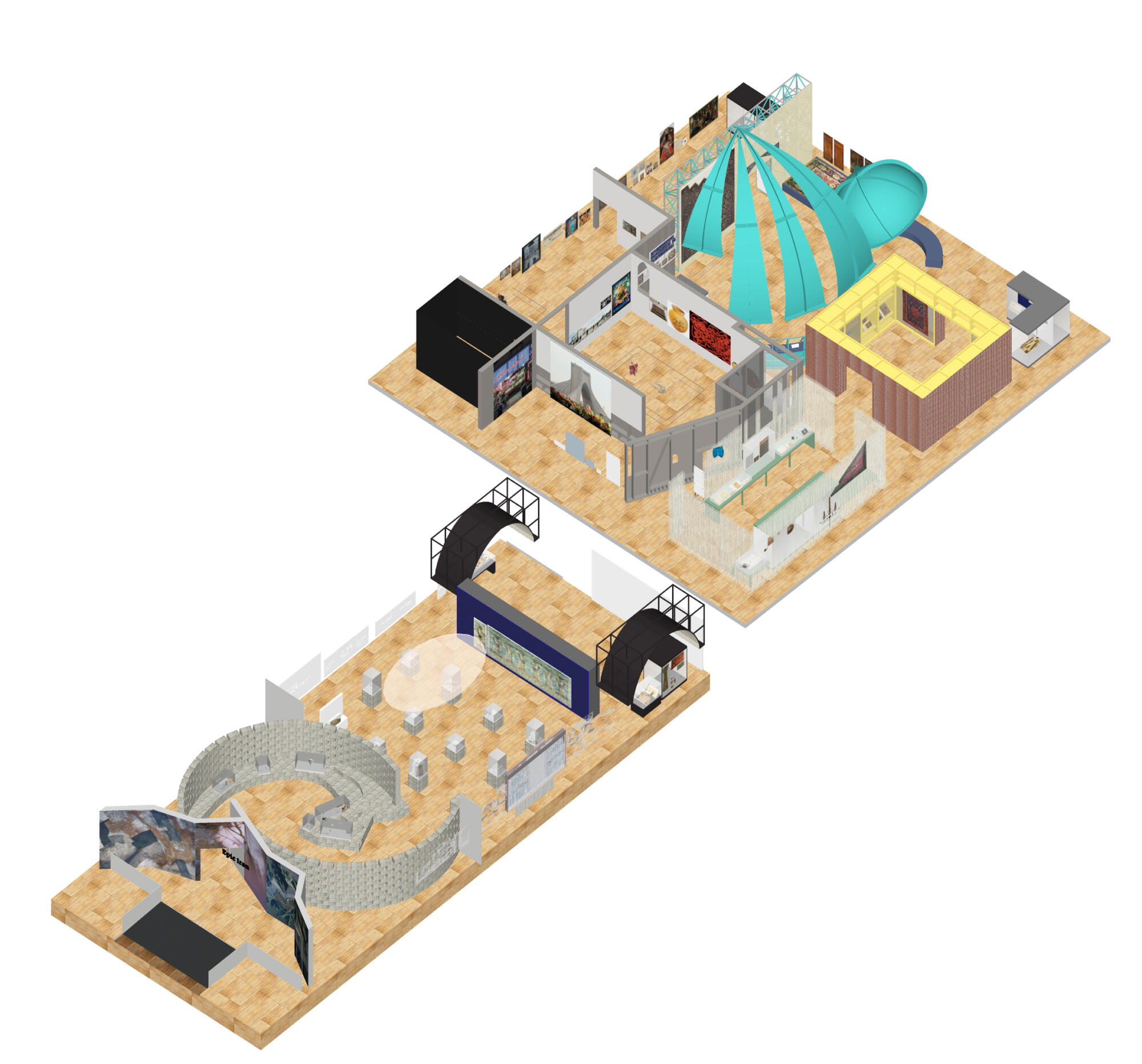 维多利亚和阿尔伯特博物馆的伊朗史诗特展（注：V&A一般指英国维多利亚和阿尔伯特博物馆，如果这里不是该含义，请提供更多背景信息） 丨英国伦敦丨Gort Scott-14