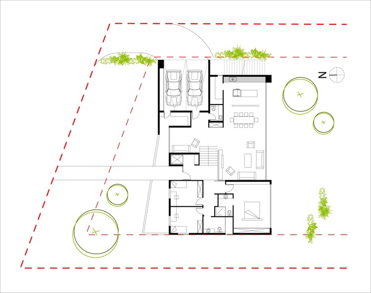 以色列 Galilee Sea 私人住宅，自然环境与建筑共融-17