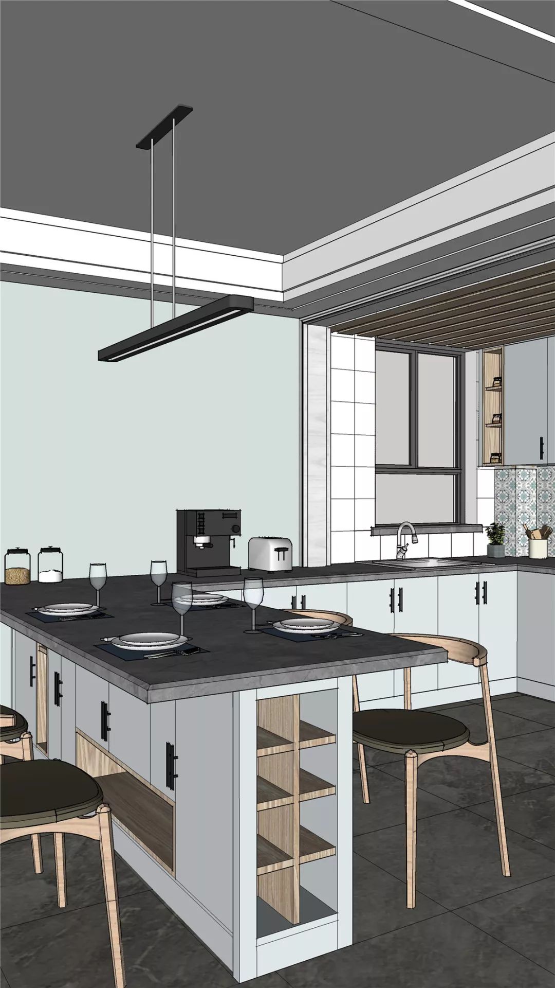 97 平现代女性公寓,紧凑空间变开阔-38