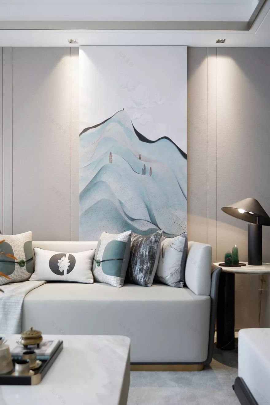 千舍作品 |新中式的美学盛宴 — 雍荣府128洋房-40