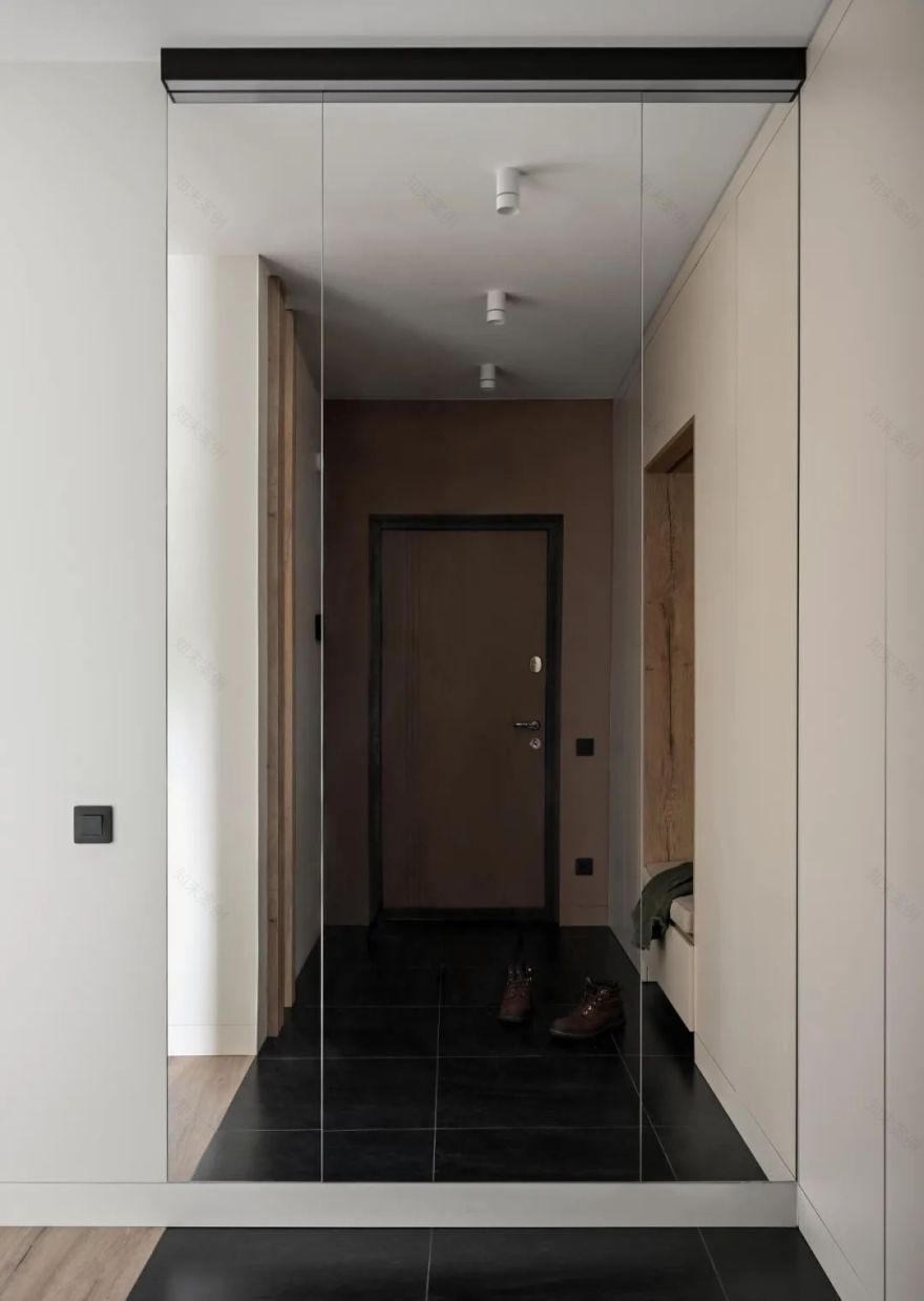 平静舒适的空间,年轻人的 62㎡欧式公寓丨Svetlana Kmit-19