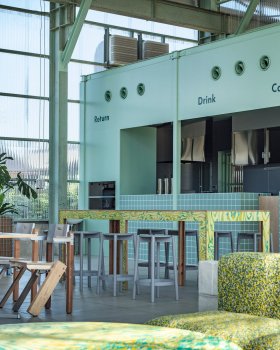 Teshima Factory（将前铁工厂改造为咖啡馆和啤酒厂）丨日本丨Schemata Architects（建筑师Jo Nagasaka）