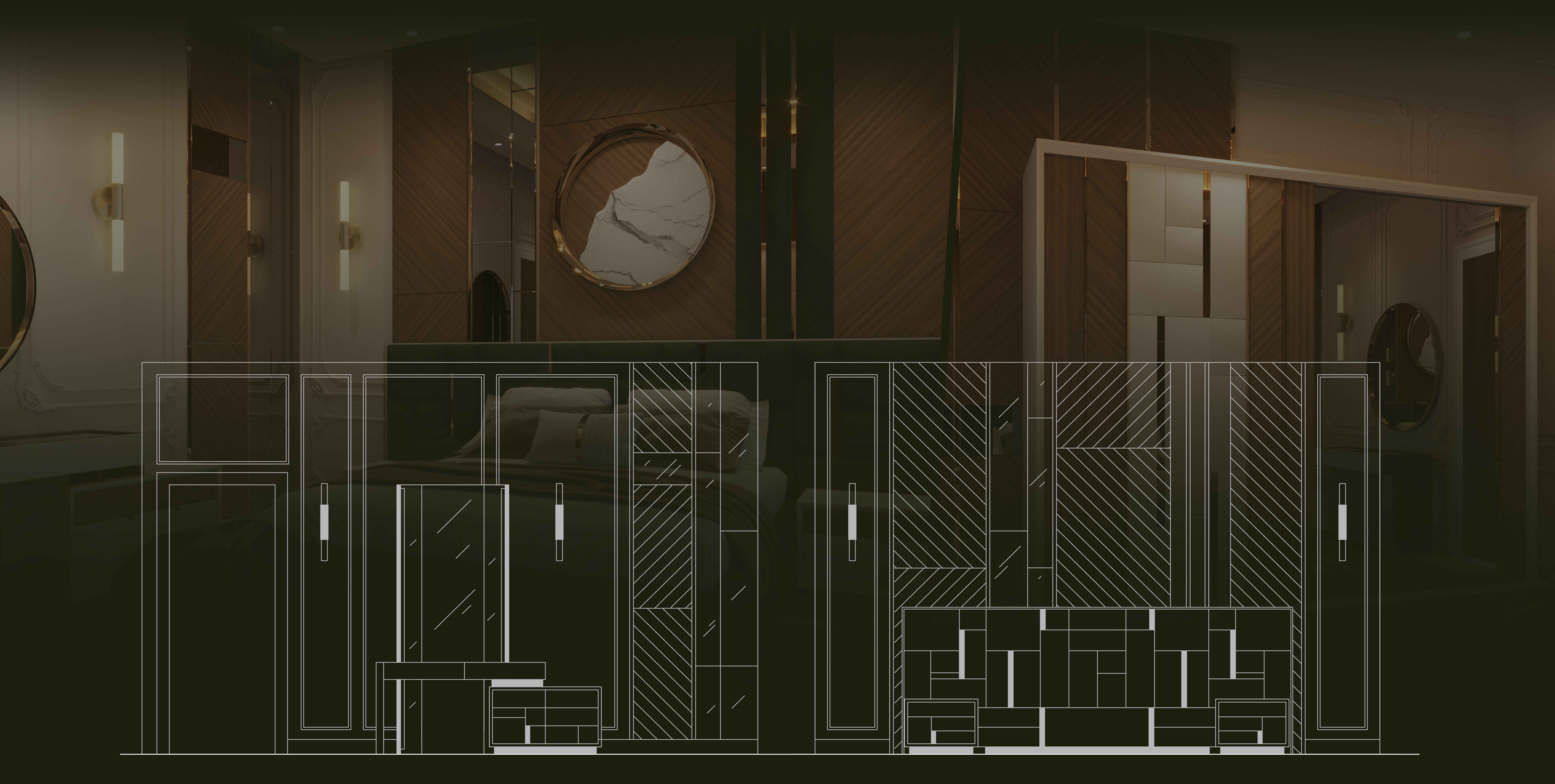 卧室家具设计丨埃及丨Rainbow Furniture-0