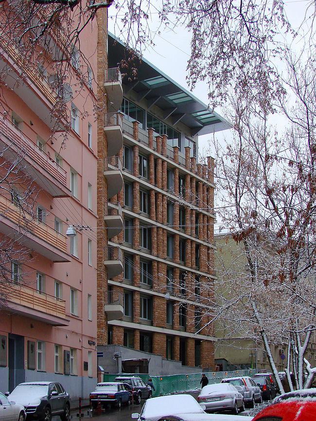 Bryusovom Pereulke带地下停车场的住宅公寓丨俄罗斯莫斯科丨Bavykin architects-17