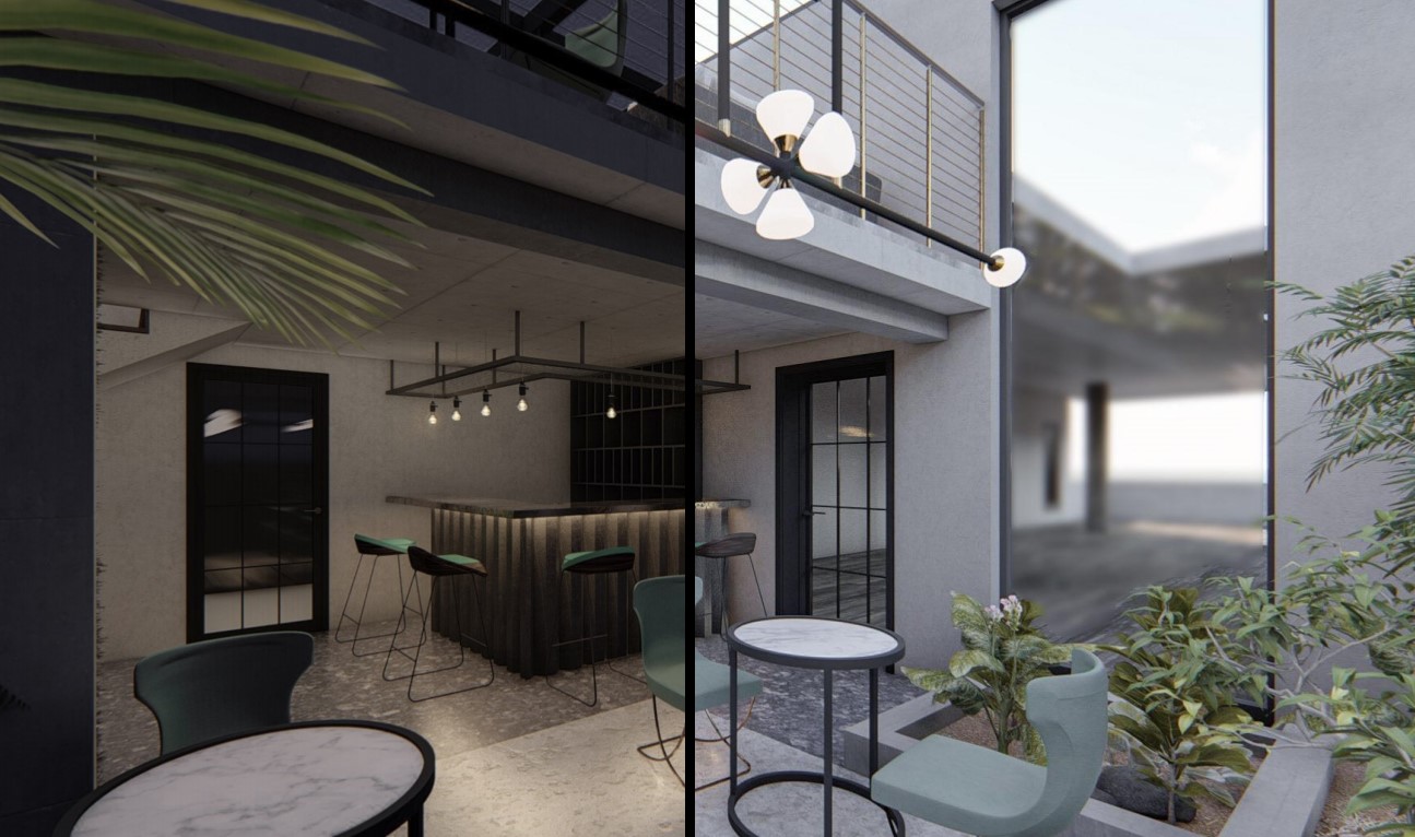 Winter garden in the hotel complex Lviv-3