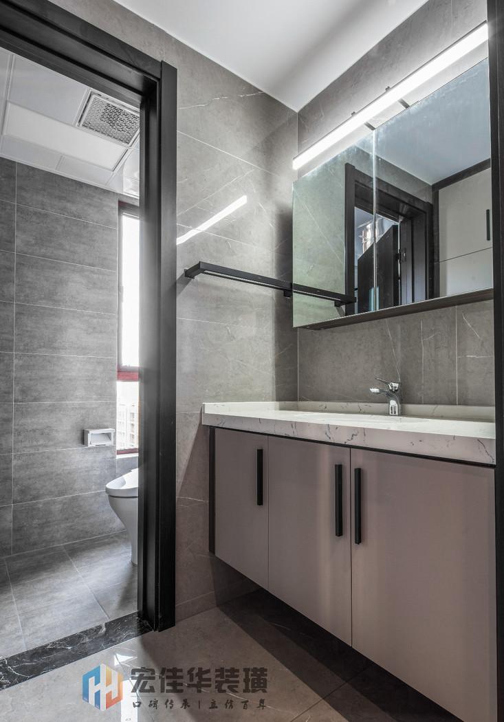 现代黑白灰,打造简约大气家居空间-25