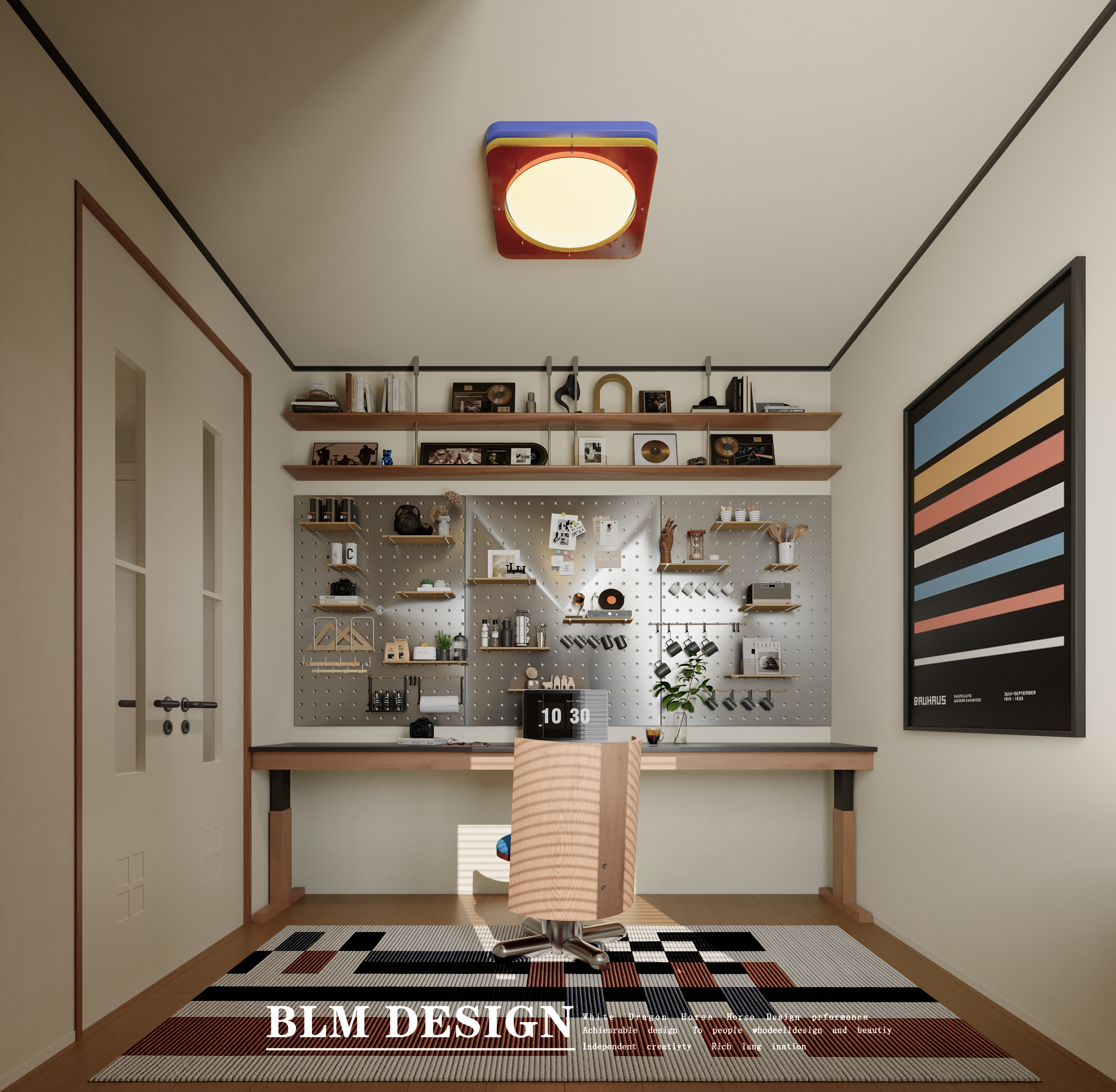 包豪斯家装效果图案例-8